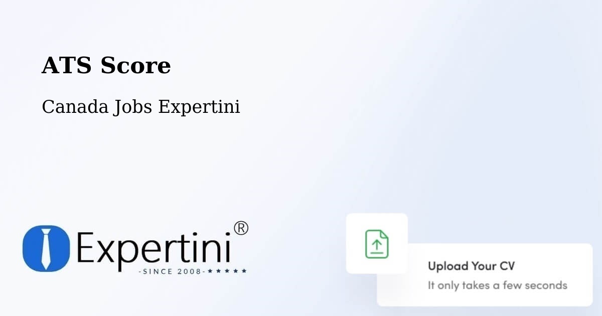 Resume ATS Score & Job Description Match Tool – Paris - Canada Jobs Expertini