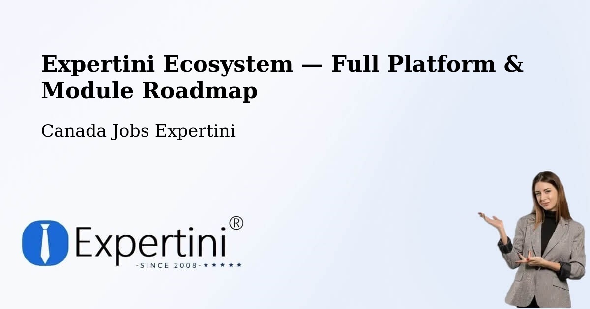 Expertini Ecosystem — Full Platform & Module Roadmap – Paris